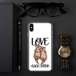 iPhone-Hülle - "Love Each Otter" - Schweinchen's Shop - iPhone XS Max