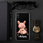 iPhone-Hülle - "DickPig" - Black Edition - Schweinchen's Shop - iPhone XS Max
