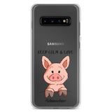 Samsung-Handyhülle - "Keep Calm" - Schweinchen's Shop - Samsung Galaxy S10+