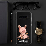 Samsung-Handyhülle - "DickPig" - Black Edition - Schweinchen's Shop - Samsung Galaxy S10+