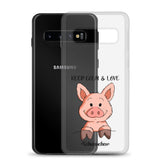 Samsung-Handyhülle - "Keep Calm" - Schweinchen's Shop -