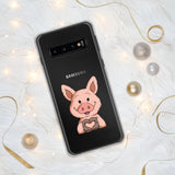 Samsung-Handyhülle - "Herz Schweinchen" - Schweinchen's Shop - Samsung Galaxy S10