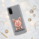 Samsung-Handyhülle - "Herz Schweinchen" - Schweinchen's Shop - Samsung Galaxy S20