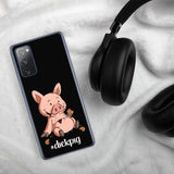 Samsung-Handyhülle - "DickPig" - Black Edition - Schweinchen's Shop -