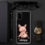 Samsung-Handyhülle - "DickPig" - Black Edition - Schweinchen's Shop - Samsung Galaxy S20 Plus