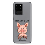 Samsung-Handyhülle - "Keep Calm" - Schweinchen's Shop - Samsung Galaxy S20 Ultra