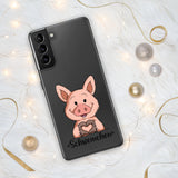 Samsung-Handyhülle - "Herz Schweinchen" - Schweinchen's Shop - Samsung Galaxy S21 Plus