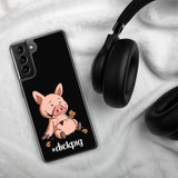 Samsung-Handyhülle - "DickPig" - Black Edition - Schweinchen's Shop -