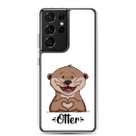 Otter "Otter" - Samsung-Handyhülle - Schweinchen's Shop - Samsung Galaxy S21 Ultra
