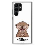 Otter "Otter" - Samsung-Handyhülle - Schweinchen's Shop - Samsung Galaxy S22 Ultra