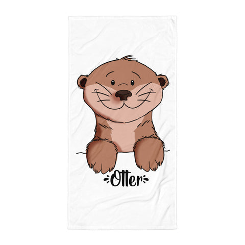 Handtuch - "Otter" - Schweinchen's Shop - Default Title