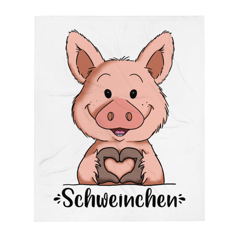 Tagesdecke - Schweinchen "Herz" - Schweinchen's Shop - Default Title